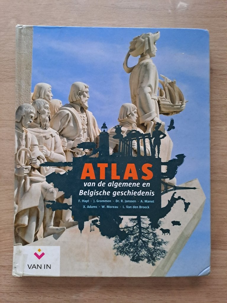 Atlas van de algemene en Belgische geschiedenis, Van In, Boeken, Ophalen of Verzenden, Gelezen, Geschiedenis, Van In