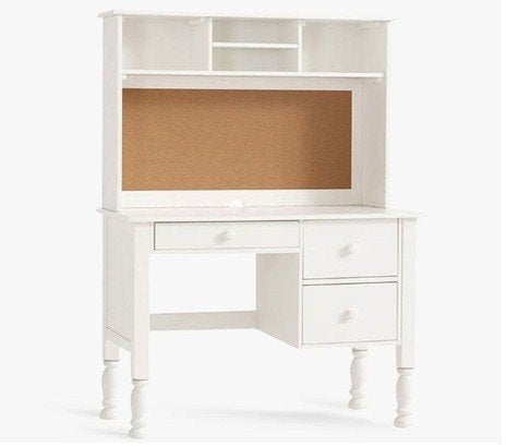 Bureau met opzetkast en prikbord, Huis en Inrichting, Ophalen, Gebruikt