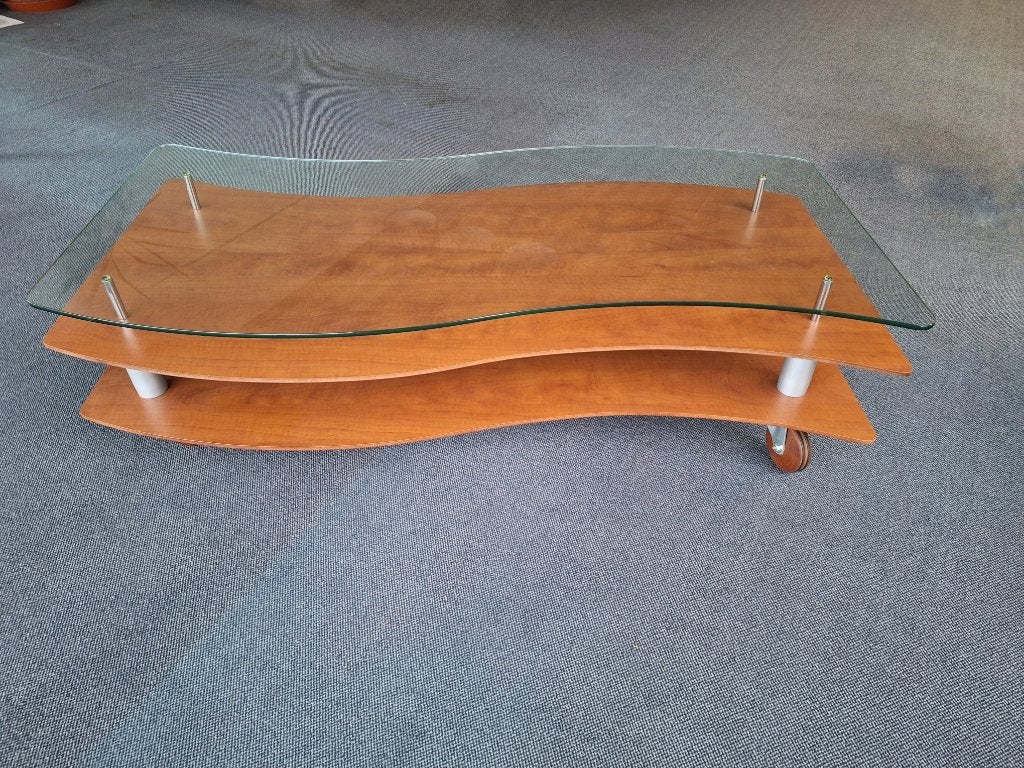 SALONTAFELS OUTLET, Huis en Inrichting, Tafels | Salontafels, Ophalen, Nieuw, Glas
