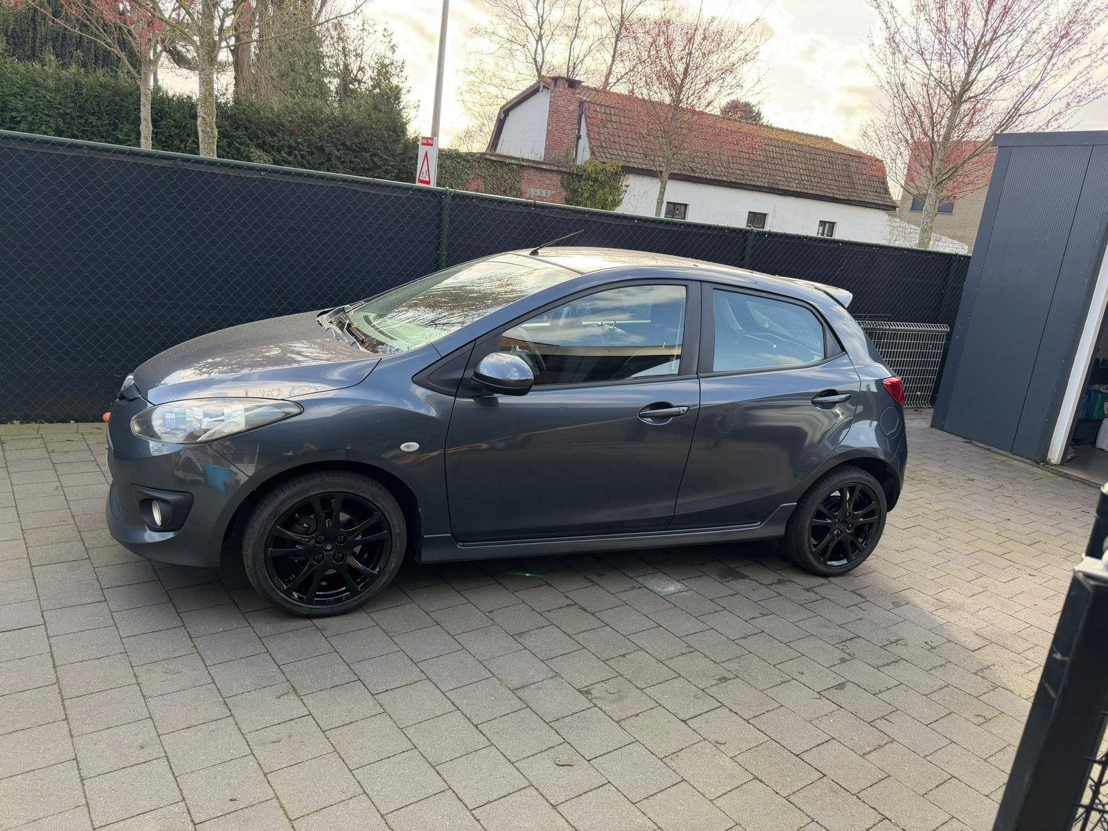 Mazda 2 sport, Auto's, Voorwielaandrijving, 75 kW, Stof, Zwart