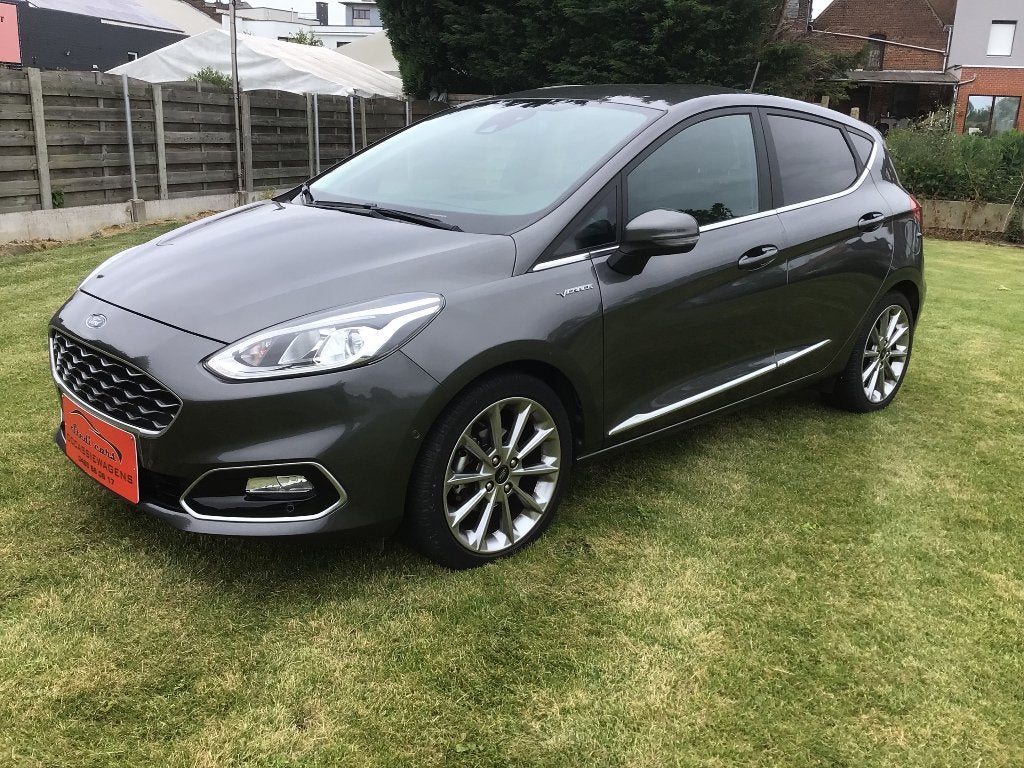 Ford fiesta benzine automaat *48827km* Vignale versie, Autos, Ford, Argent ou Gris, Achat, 998 cm³, Euro 6