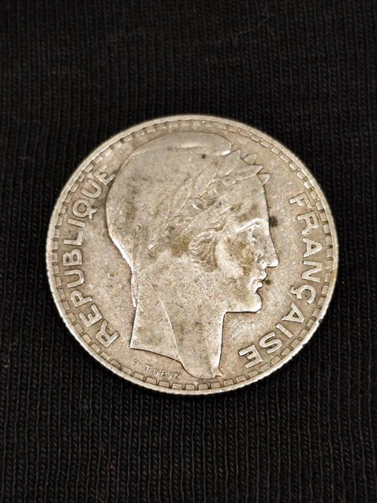 10 Francs Argent 1934 – Type Turin, Argent
