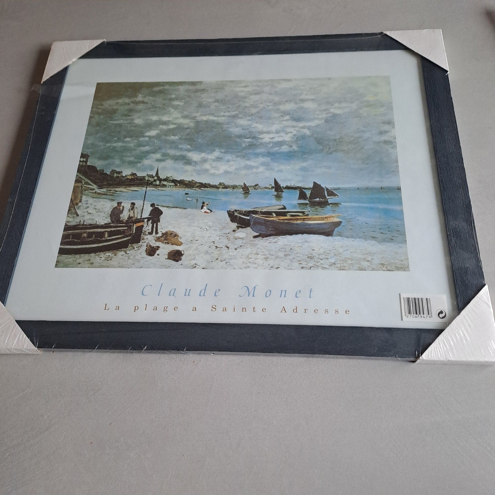 Claude Monet La plage Sainte-Adresse, Enlèvement