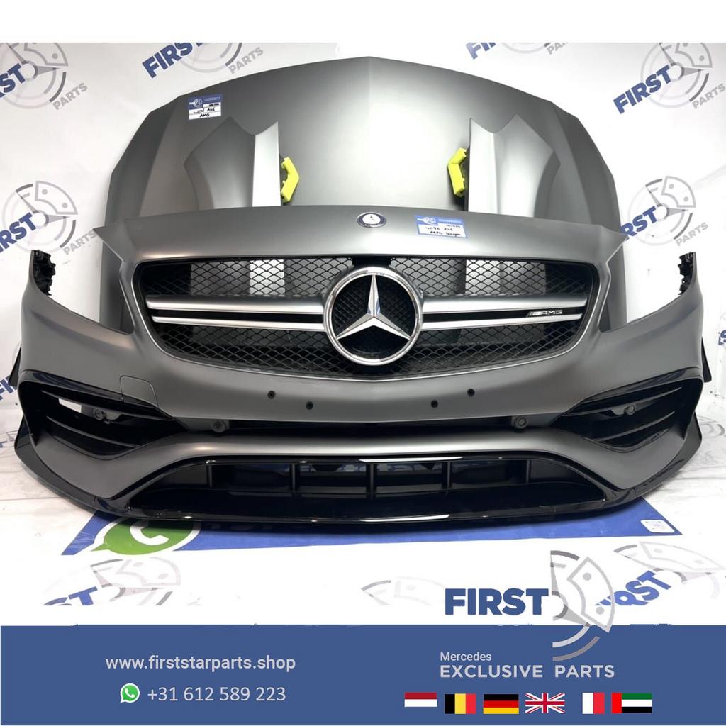 W176 FACELIFT A45 AMG VOORKOP MAGNO GRIJS PERFORMANCE PAKKET, Gebruikt, -, Voor, Ophalen of Verzenden