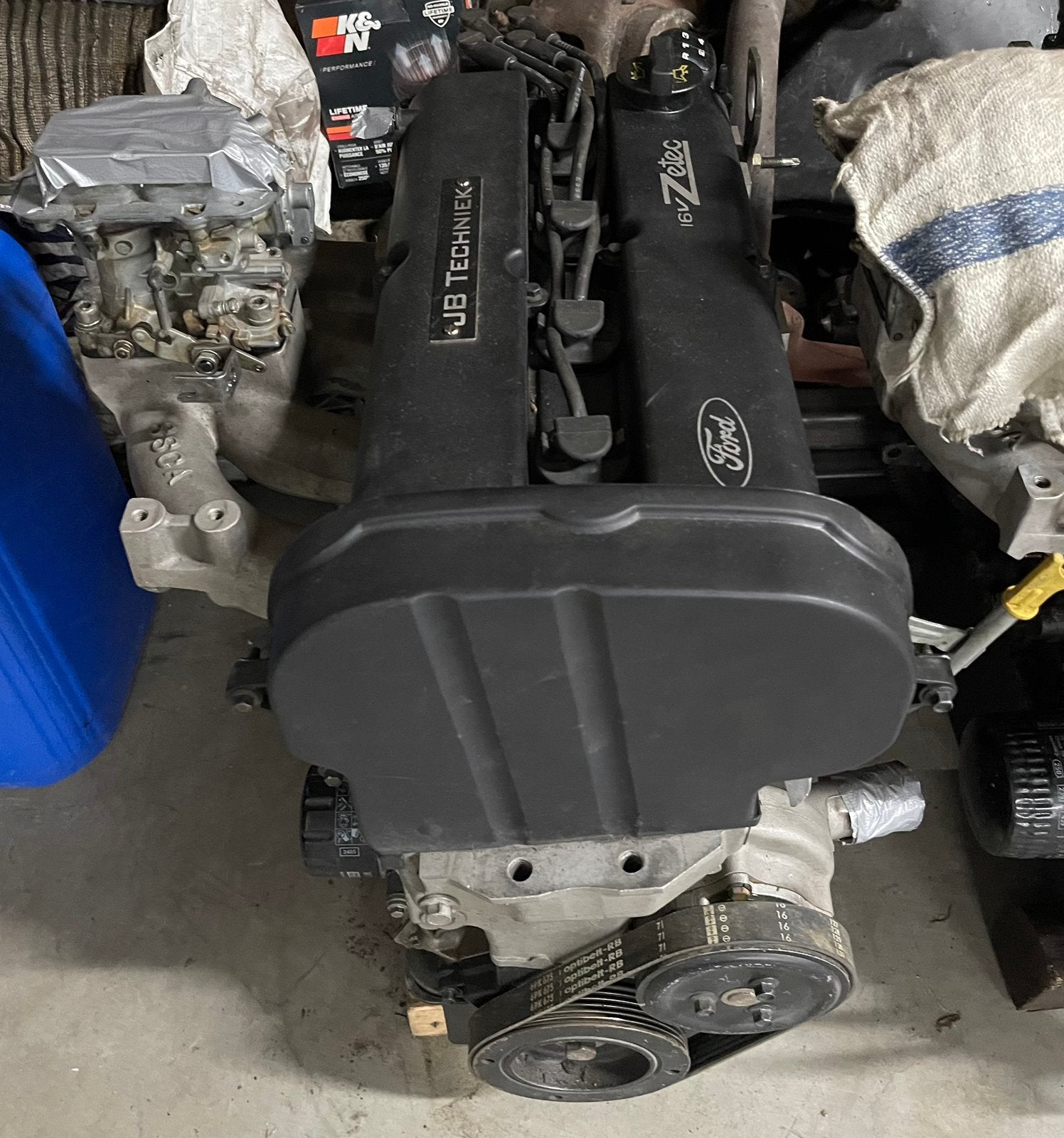 Ford Zetec 2.0 Blacktop motoren, Cougar / Focus bakken,, Enlèvement, Ford