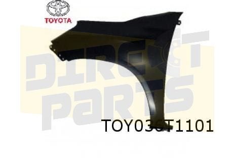 Toyota Hilux voorscherm (zonder knipperlichtgat) Links Origi, Auto-onderdelen, -, Verzenden, -, Nieuw