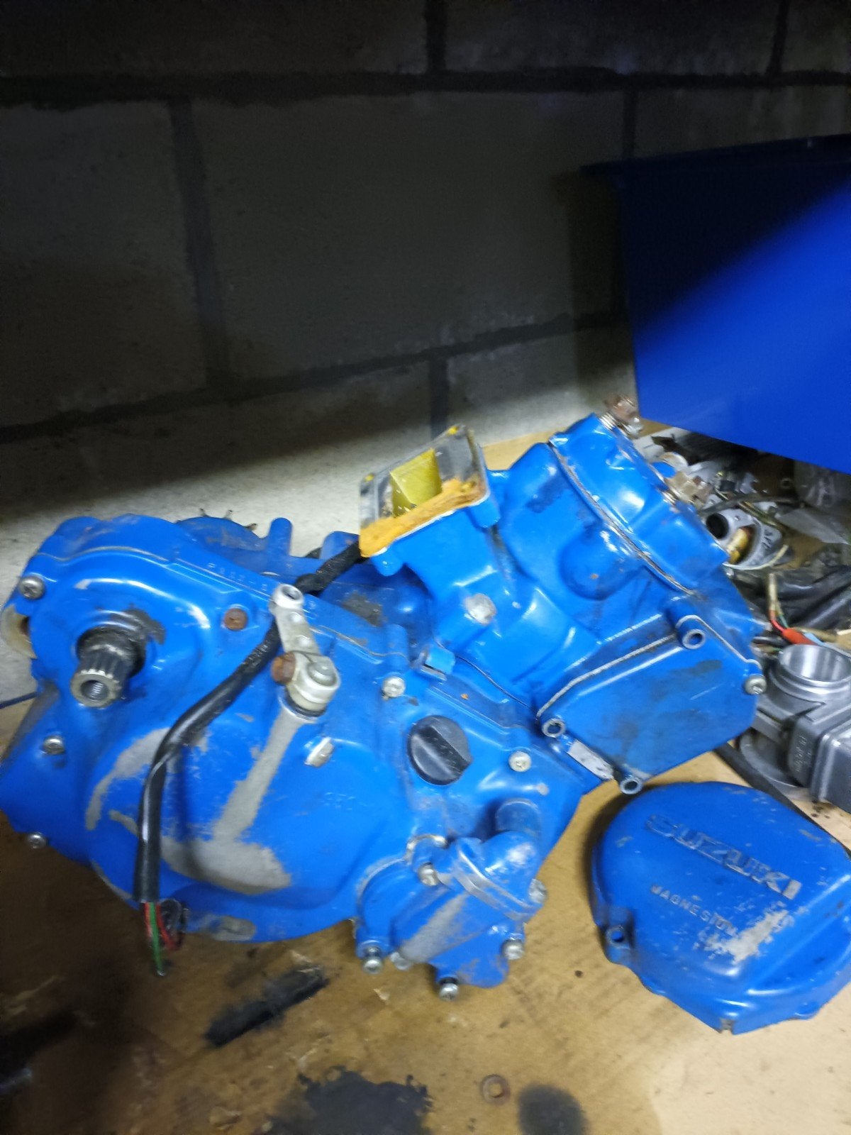 Suzuki rm125 1987 motor, Enlèvement, Suzuki