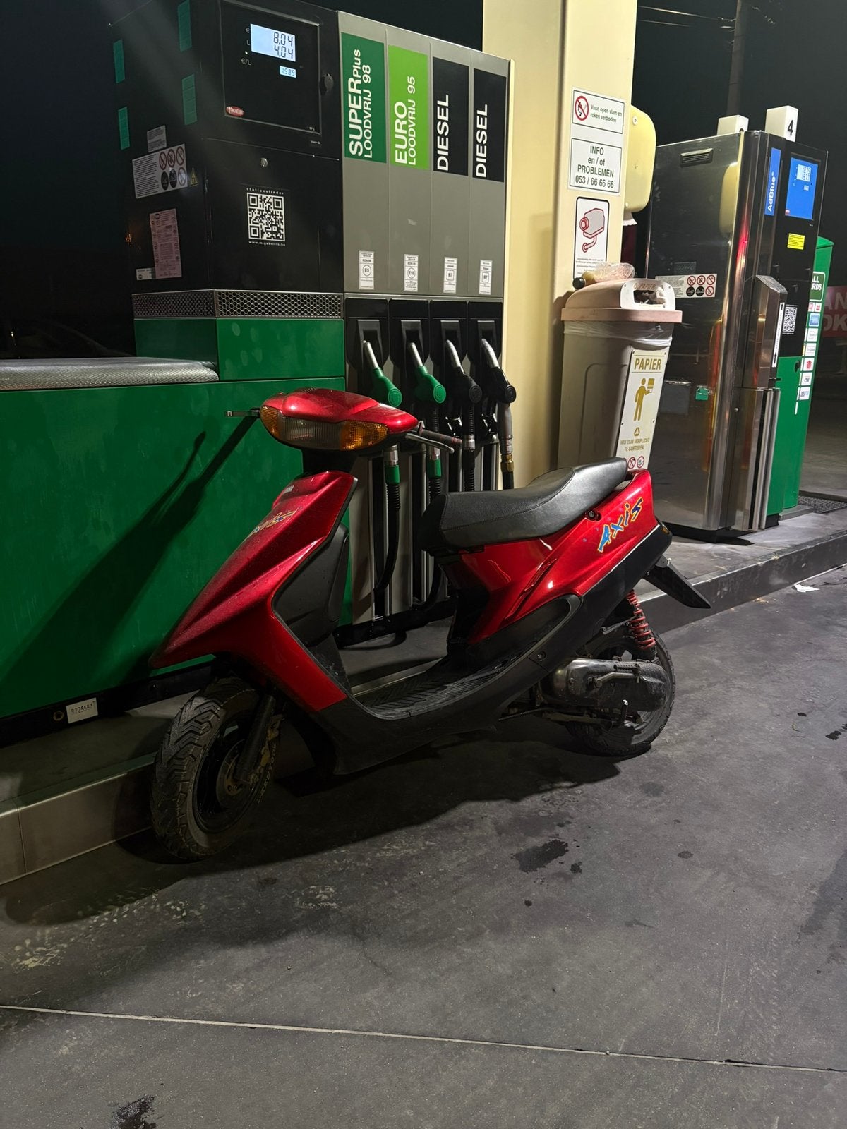 Yamaha axis, Vélos & Vélomoteurs, Cyclomoteurs | Marques Autre, Comme neuf, Classe B (45 km/h), Enlèvement, 50 cm³