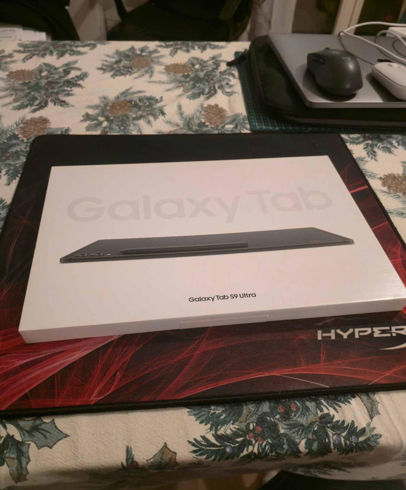 Samsung Galaxy Tab S9 Ultra 1 TB/16 GB WiFi + toetsenbord en, Computers en Software, 13 inch of meer, Ophalen of Verzenden, Zo goed als nieuw