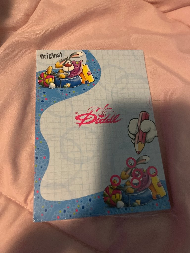 Nieuwe blok ovt diddk, Verzamelen, Ophalen, Diddl, Nieuw, Papier, Kaart of Schrift