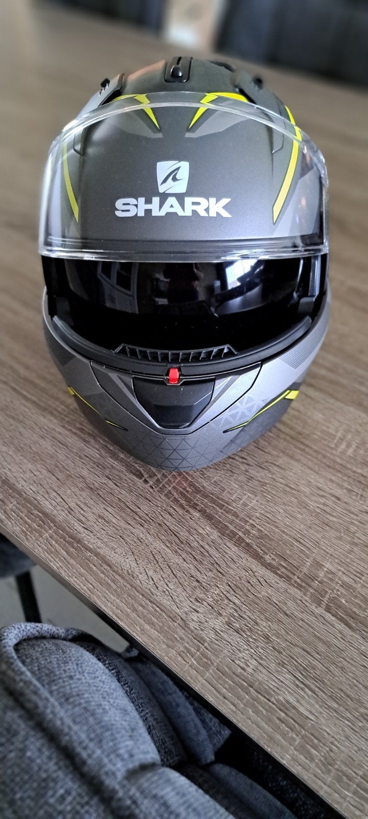 Shark EVo Es motorhelm, Motoren, Ophalen, M, Systeemhelm, Dames
