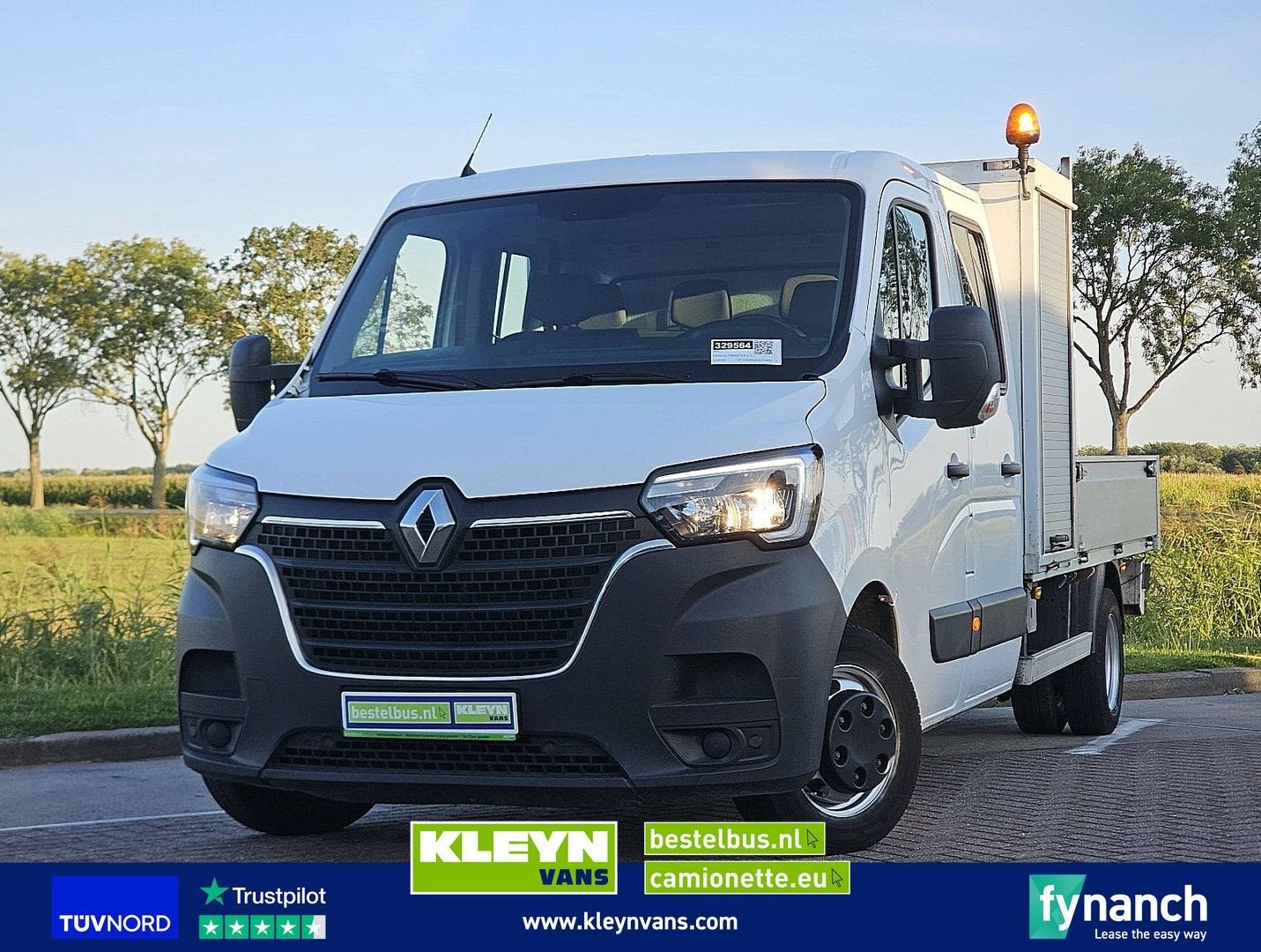 Renault MASTER 2.3 DUb.CAB Open-Laadbak, Auto's, Renault, Wit, Bedrijf, Te koop