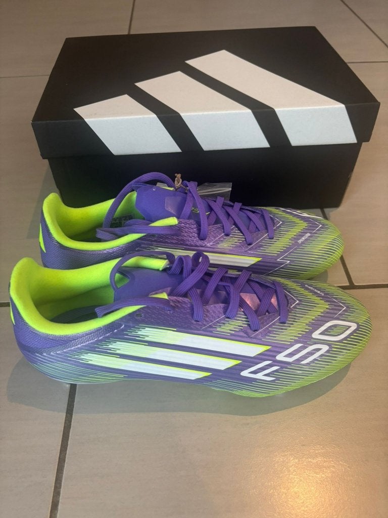 Chaussures de football Adidas F50 League SG Violet+SG STUDS, Sports & Fitness, Football, Enlèvement, Neuf, Chaussures