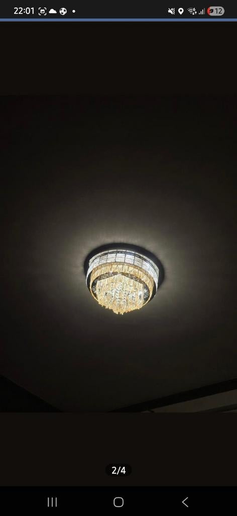 Luster led in Nieuwe staat, Ophalen, Zo goed als nieuw, Glas, Minder dan 50 cm