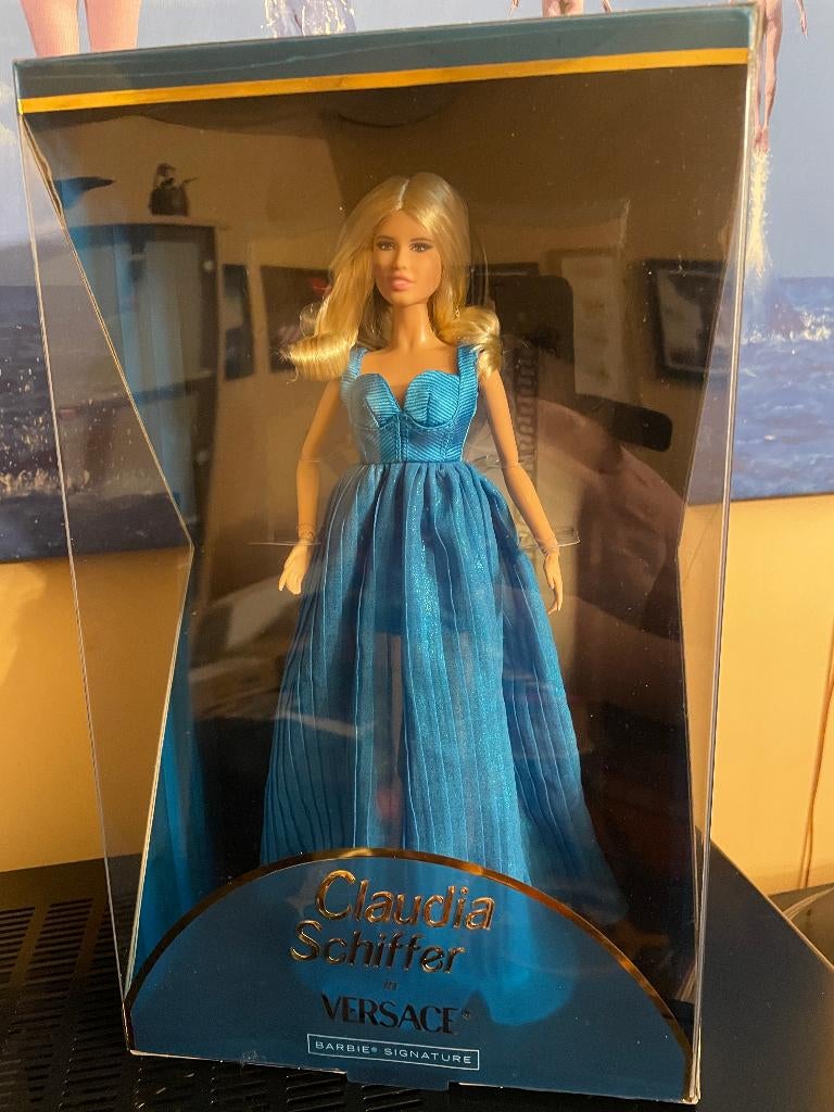 Barbie Claudia Schiffer dans Versace HCB94, Envoi, Neuf, Poupée