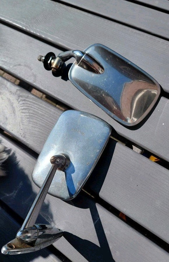Volkswagen kever spiegel + universele spiegel, Auto-onderdelen, Ophalen, Volkswagen