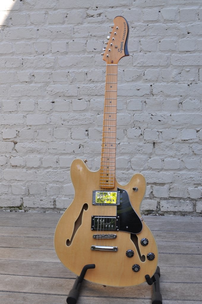 Squier Classic Vibe Starcaster Naturel, Enlèvement, Comme neuf, Semi-solid body, Fender