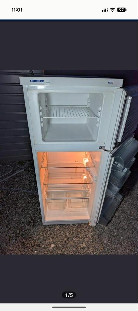 Frigo avec congélateur, Electroménager, Enlèvement, Congélateur