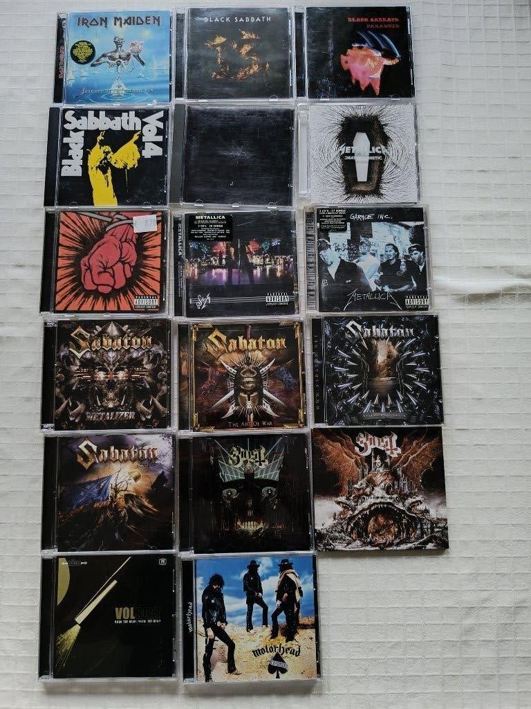Lot Hardrock & Metal cd's, Ophalen of Verzenden, Zo goed als nieuw, Hardrock, Reissue