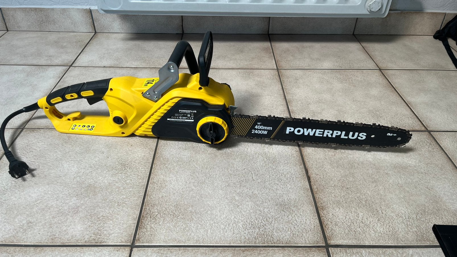 PowerPlus chainsaw, Tuin en Terras, Heggenscharen, Ophalen, Zo goed als nieuw