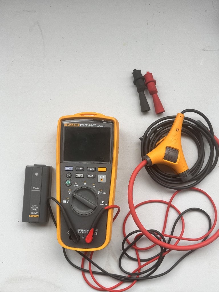 Fluke multimeter met warmtecamera, Doe-het-zelf en Bouw, Ophalen, Zo goed als nieuw