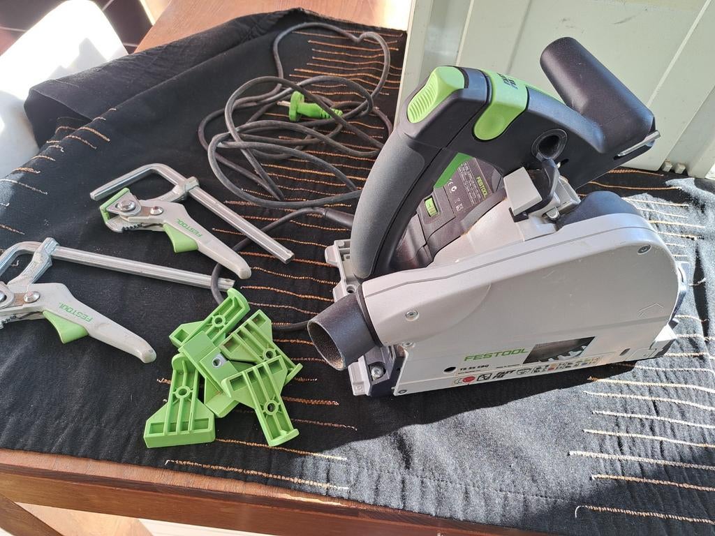 Invalzaag festool met geleiderail, Doe-het-zelf en Bouw, Ophalen, Invalzaag