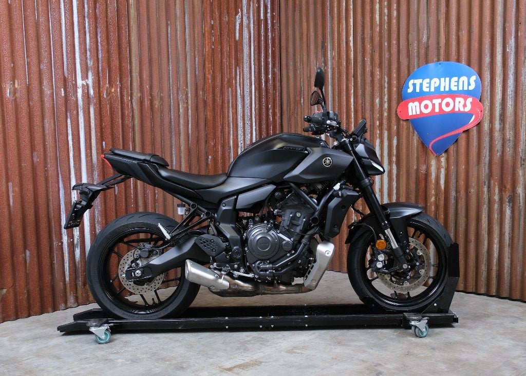 Yamaha MT 07 Tech noir 35 kW, Entreprise, Occasion, ABS, 2 cylindres
