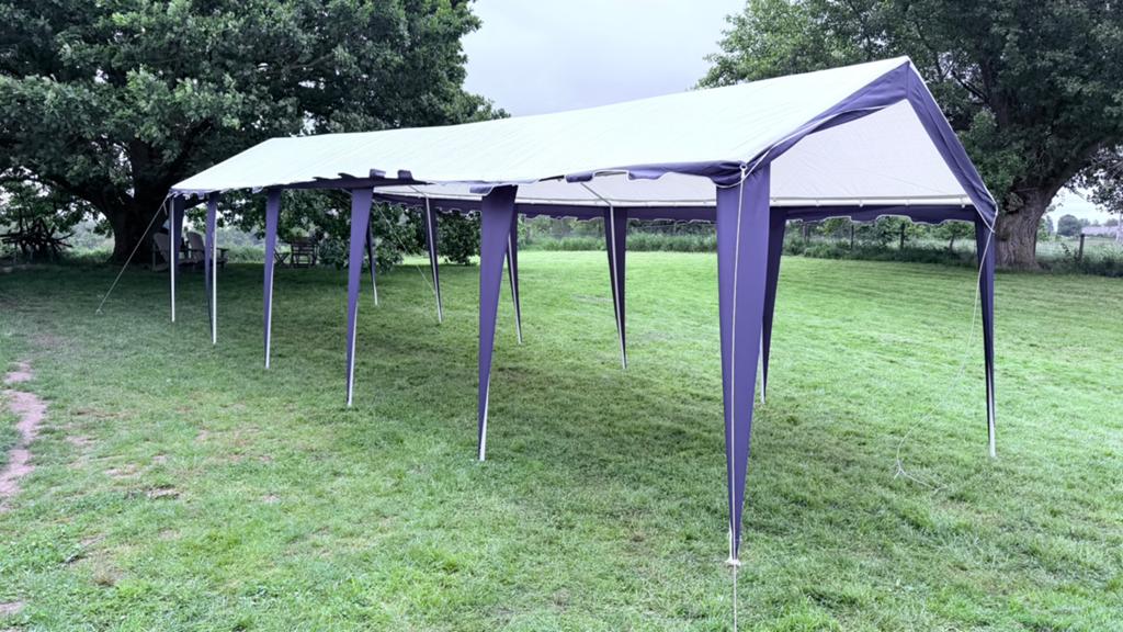 Tonelle de reception NEUVE, Tuin en Terras, Partytenten, Ophalen, Partytent, Minder dan 4 meter, Zo goed als nieuw