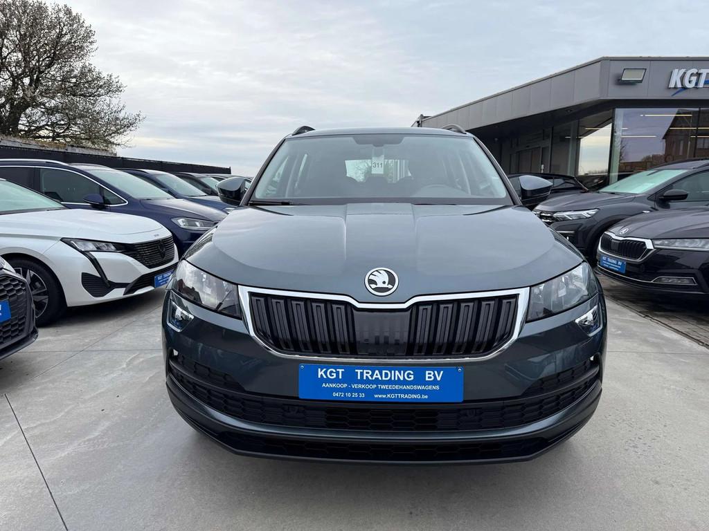 Skoda Karoq 1.0 TSI 115PK NAVIGATIE CAMERA CARPLAY BLUETOOTH, Autos, Argent ou Gris, Achat, Euro 6, Entreprise