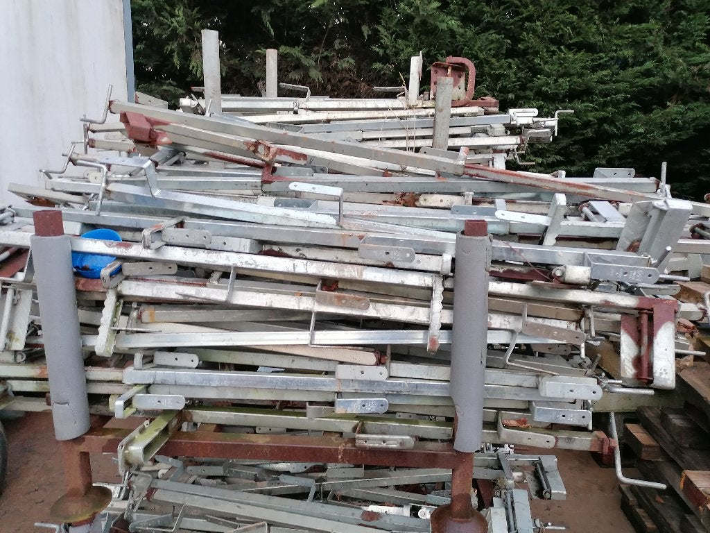 Grote partij leuninghouders / randbeveiliging werf, Doe-het-zelf en Bouw, Steigers, Ophalen, Gebruikt, Overige typen