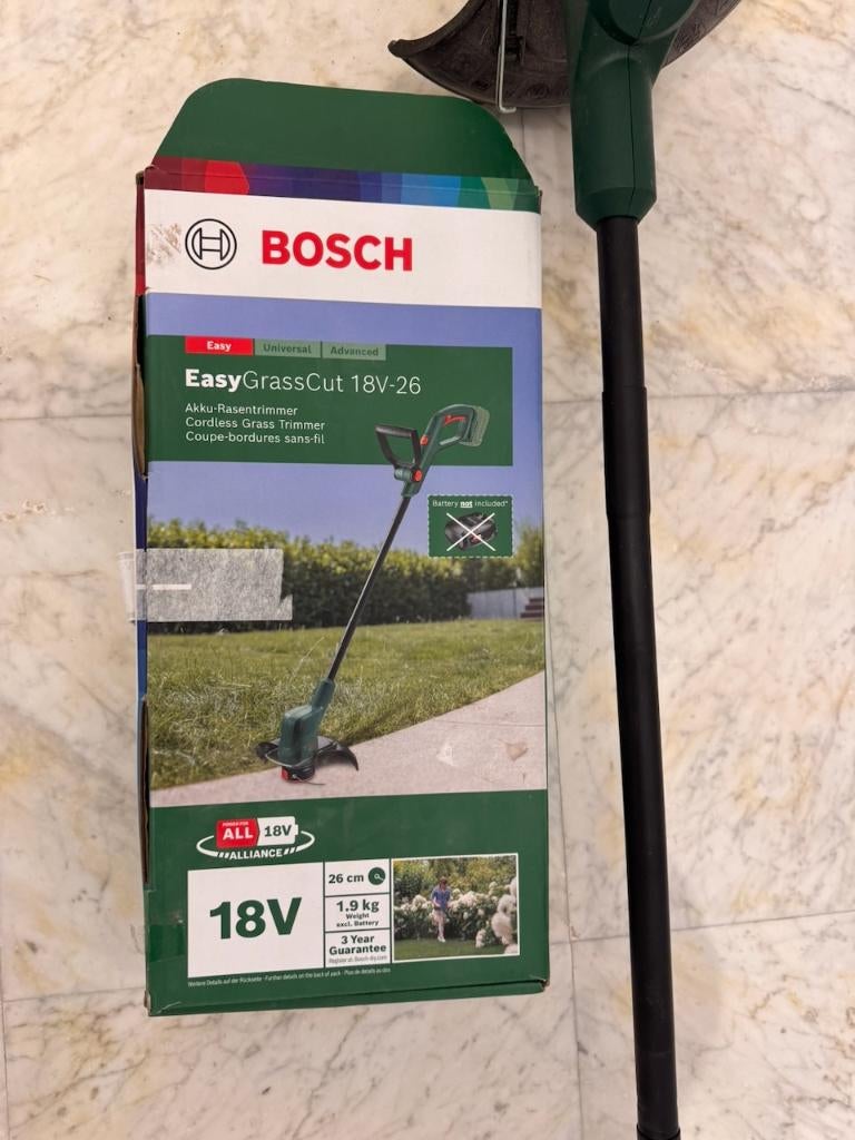 Bosch Easy Grass 18V-26, Jardin & Terrasse, Coupe-bordures, Électrique, Comme neuf, Enlèvement, 10 à 30 cm
