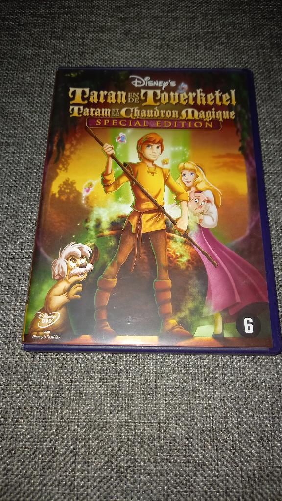 DVD Taran en de toverketel, Ophalen of Verzenden, Gebruikt