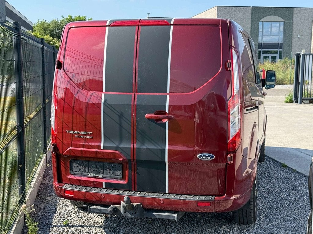 Ford Transit Custom 2.0 TDCi Sport S/S 185CV DOUBLE PORTE LA, Autos, Achat, Euro 6, Boîte manuelle, Noir