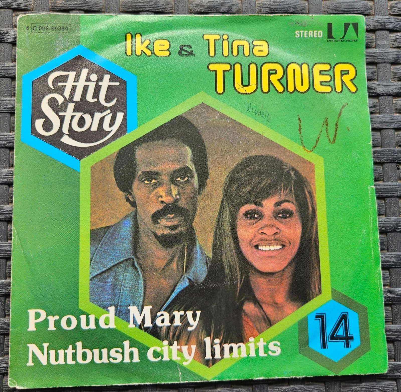 Ike & Tina Turner 1977 Proud Mary, Ophalen of Verzenden