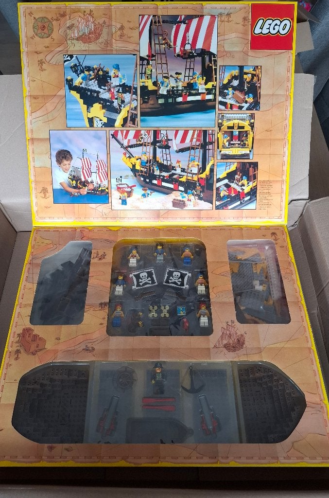 Lego piratenschip 6285 - Black Seas Barracuda, Inclusief instructies, Lego, Zo goed als nieuw, Complete set