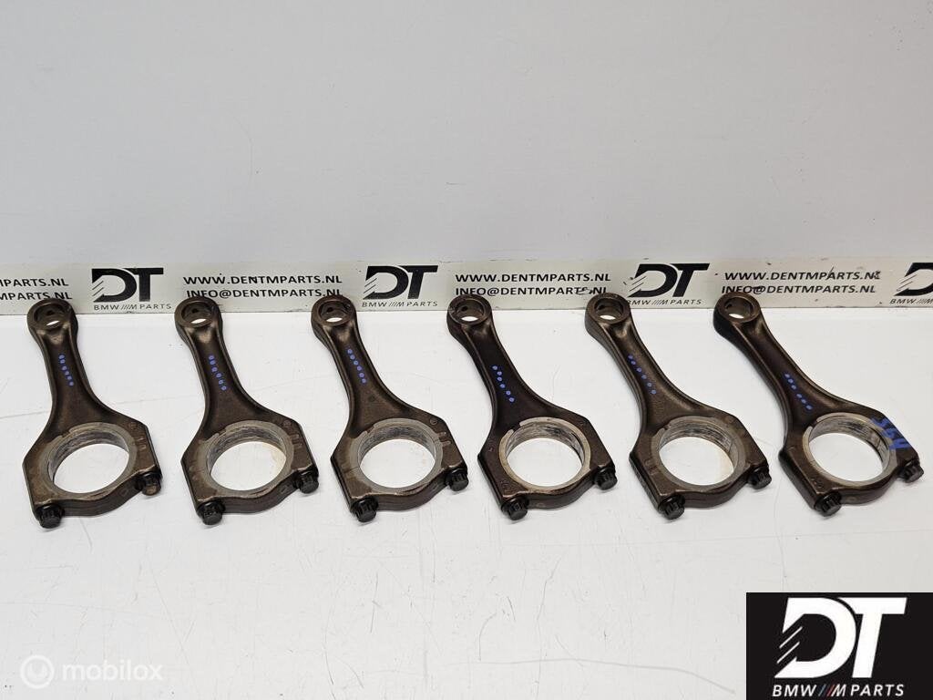 Drijfstang set 6x M11 BMW E46 M3 S54 S54B32 11247831924, Gebruikt, Ophalen of Verzenden, BMW, BMW