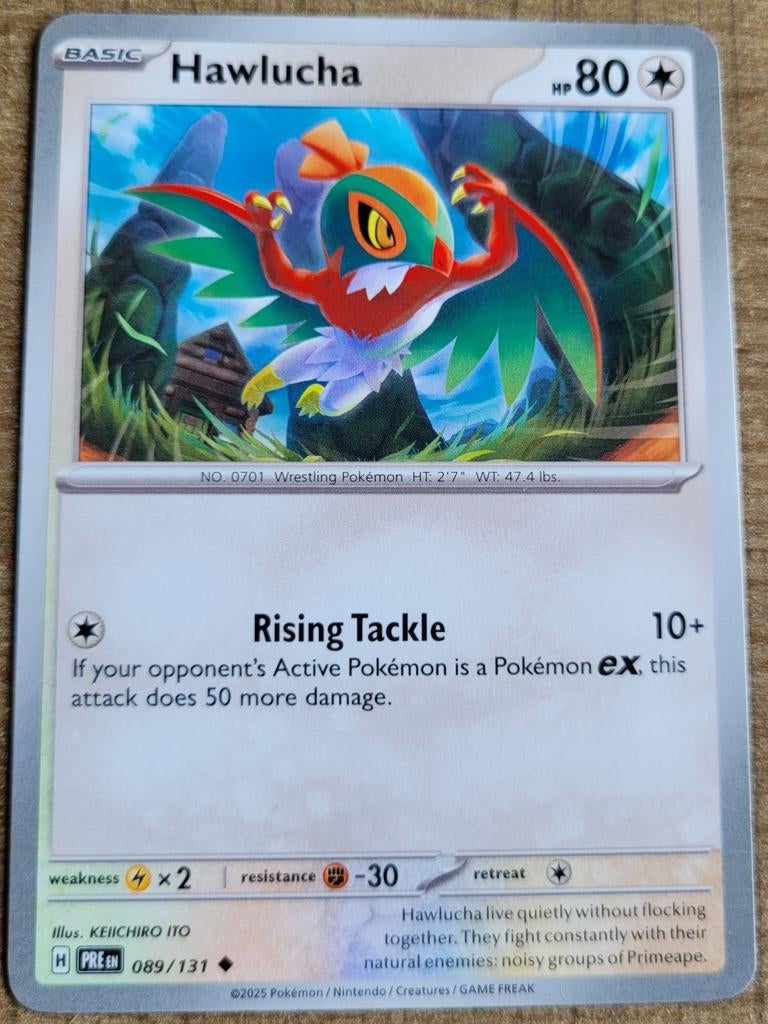 Hawlucha (089/131), Ophalen of Verzenden, Zo goed als nieuw, Losse kaart