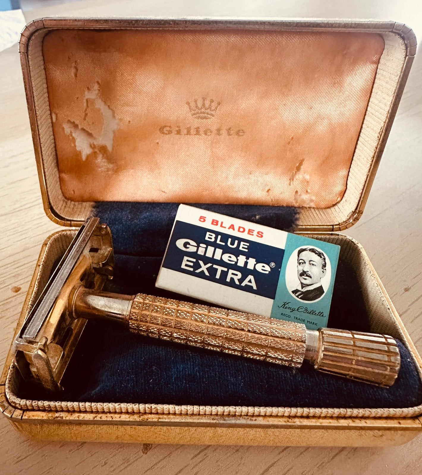 Gillette super safety razor, Ophalen of Verzenden, Zo goed als nieuw