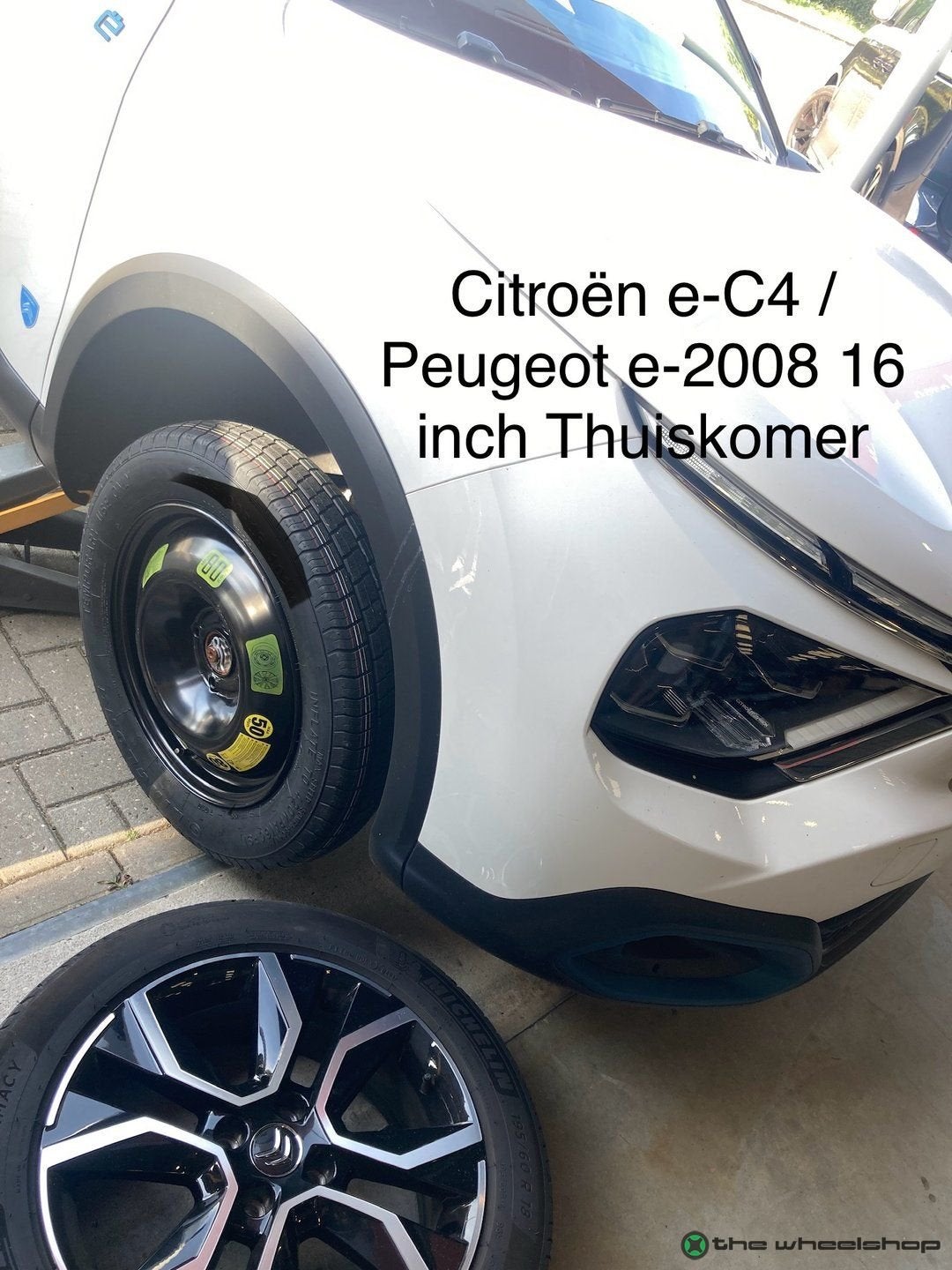 Thuiskomer Reservewiel Citroen C4 eC4 Peugeot 2008 Opel Mokk, -, -, Banden en Velgen, Nieuw