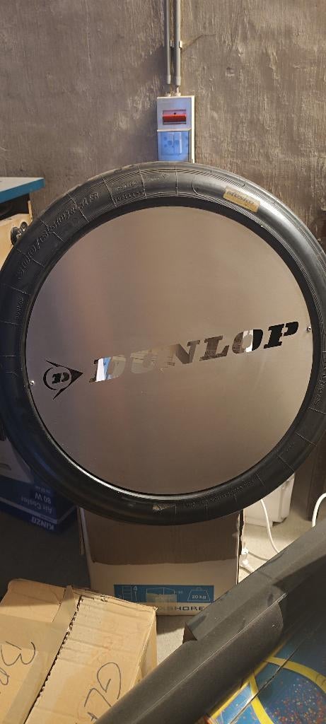 Racing band bijzet tafeltje Dunlop, Antiek en Kunst, Ophalen