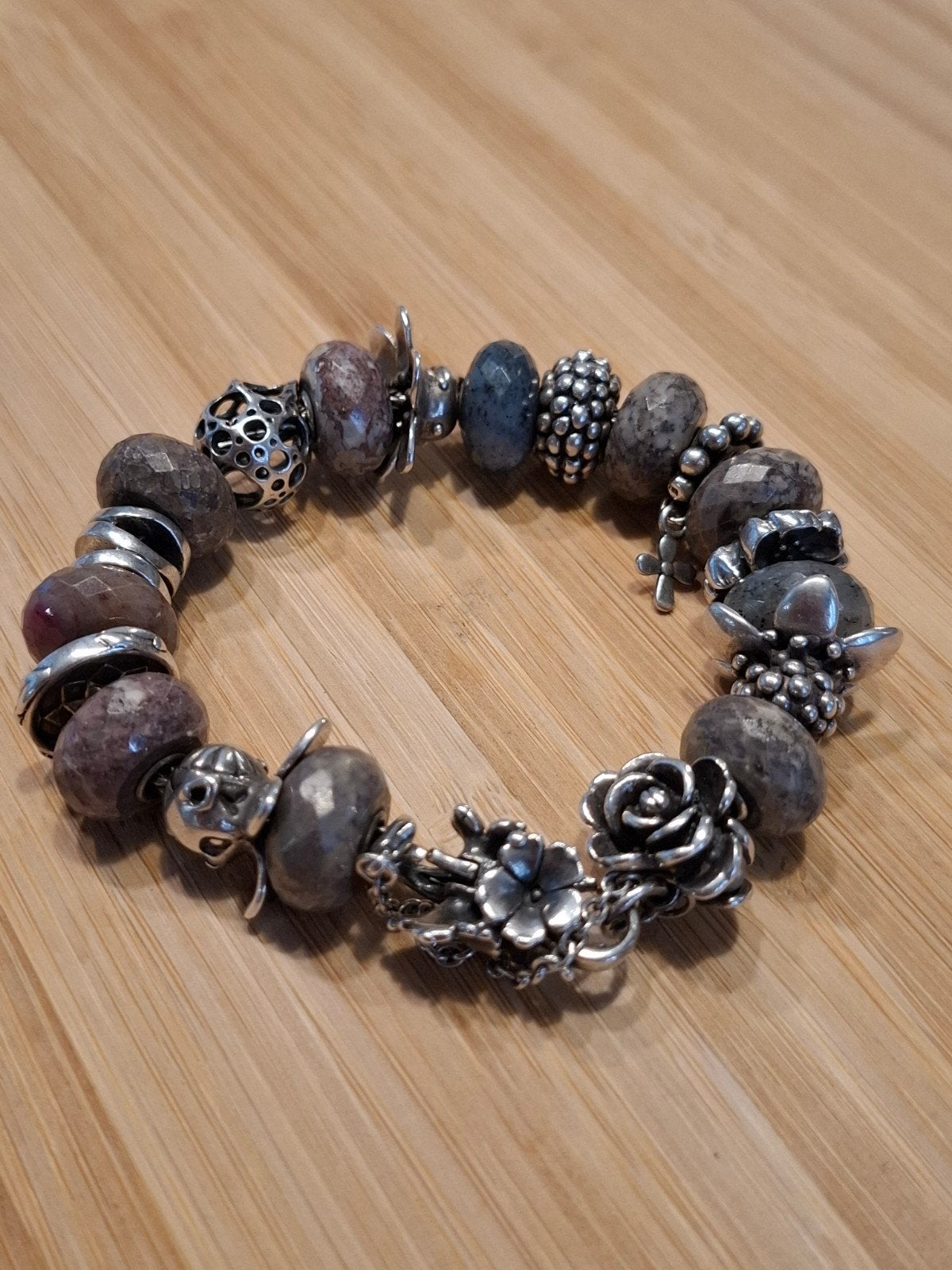 origenele armband van trollbed, Met bedels of kralen, Nieuw, Ophalen of Verzenden, Zilver