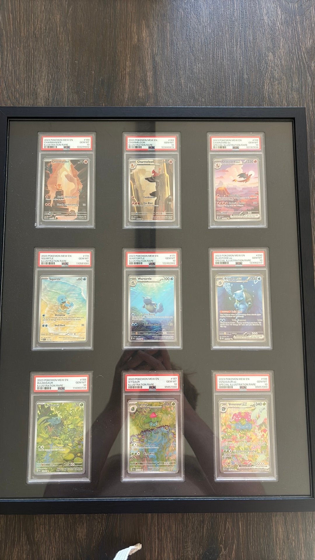 Pokemon 151 kanto starters+evolutions psa10’s, Ophalen, Nieuw