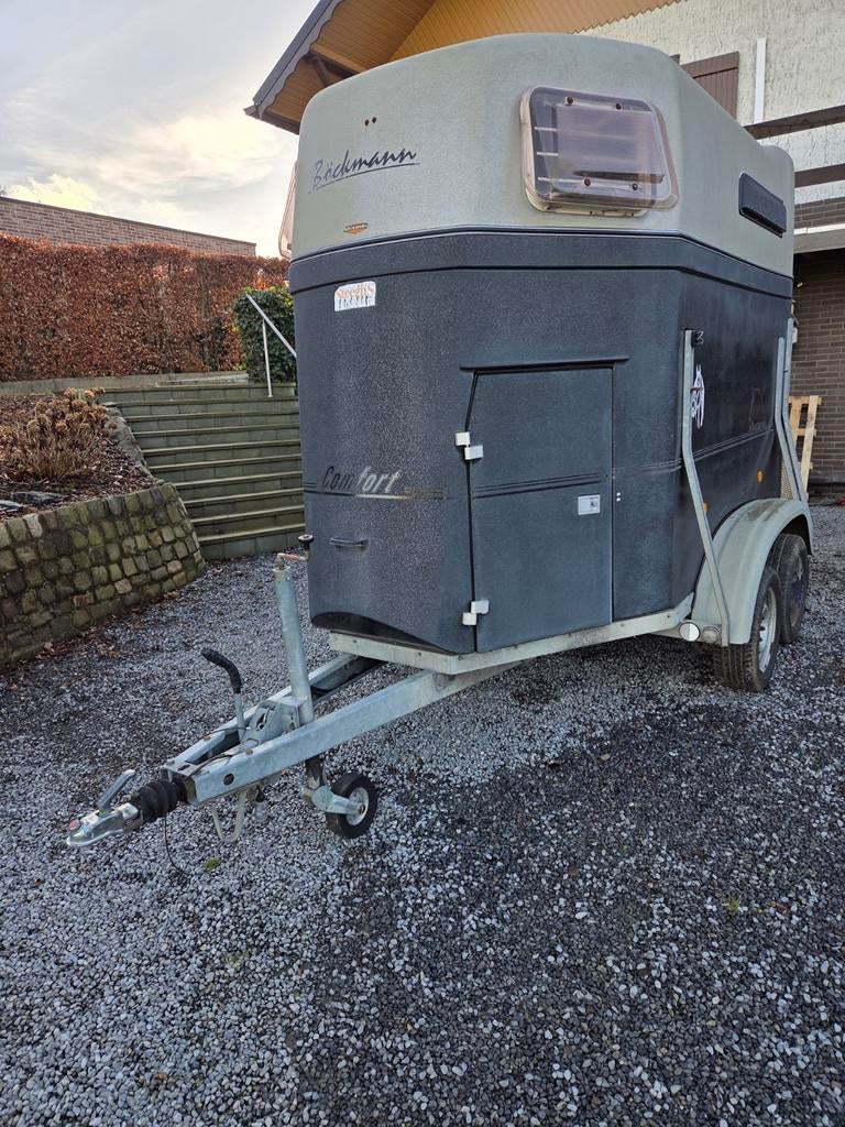 Bockmann paardentrailer met aluminium bodem, Dieren en Toebehoren, Ophalen, Aluminium