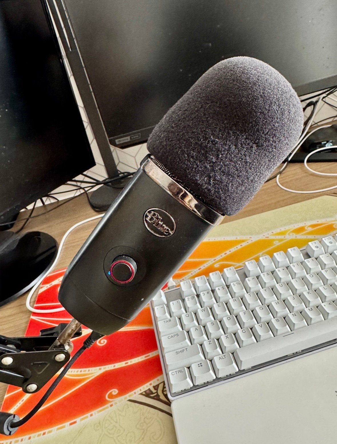 Blue Yeti Nano USB microfoon,verstelbare microfoonarm,gaming, Ophalen of Verzenden, Zo goed als nieuw
