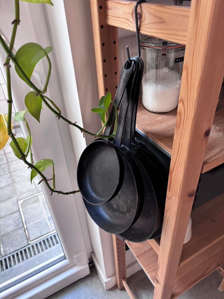 Ensemble de casseroles en acier au carbone IKEA VARDAGEN, Enlèvement, Utilisé, Autres matériaux