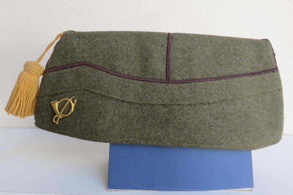 Bonnet de police Chasseurs à Cheval, Collections, Objets militaires | Général, Enlèvement ou Envoi, Armée de terre, Casque ou Béret