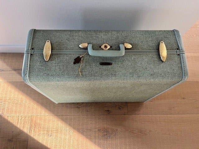 Vintage valies van Samsonite, Antiek en Kunst, Ophalen