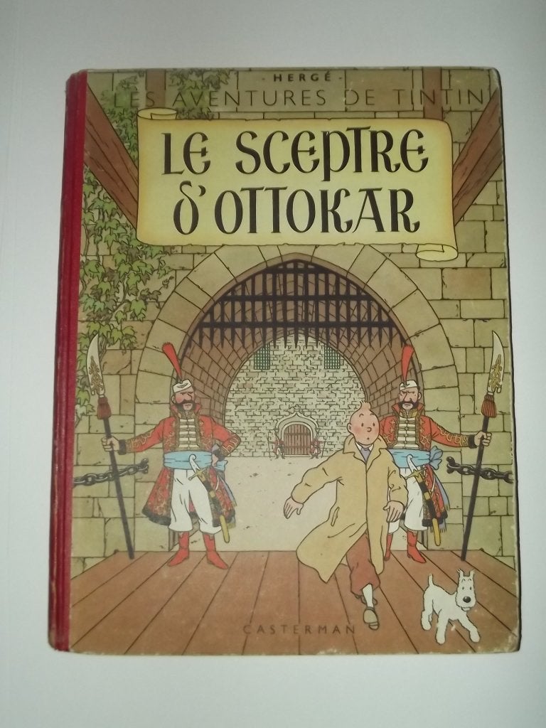 Tintin - Le Sceptre d'Ottokar, Livres, BD, Une BD, Enlèvement ou Envoi, Utilisé, Hergé.