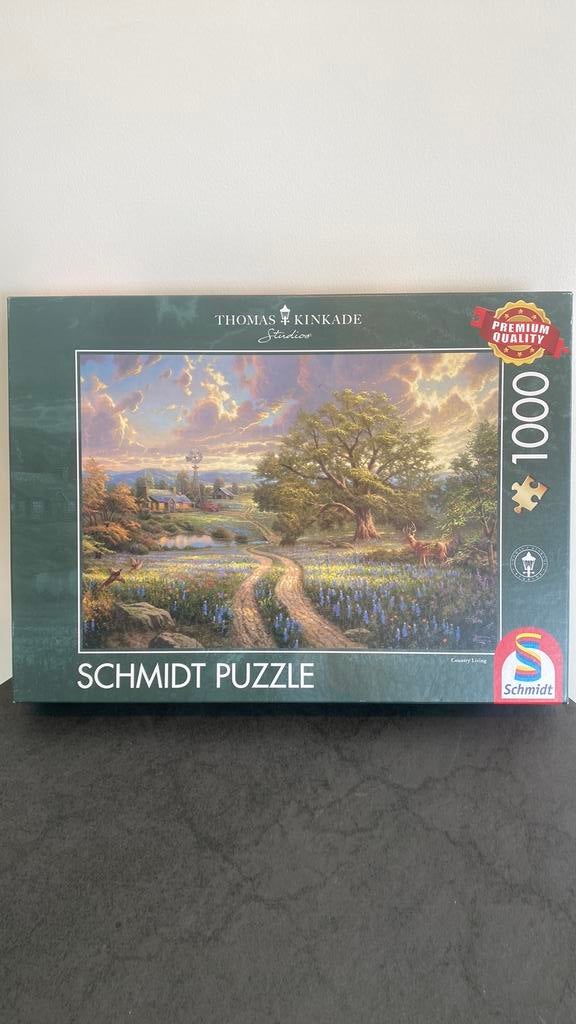 Puzzel natuurgebied, Ophalen, 500 t/m 1500 stukjes, Zo goed als nieuw, Legpuzzel