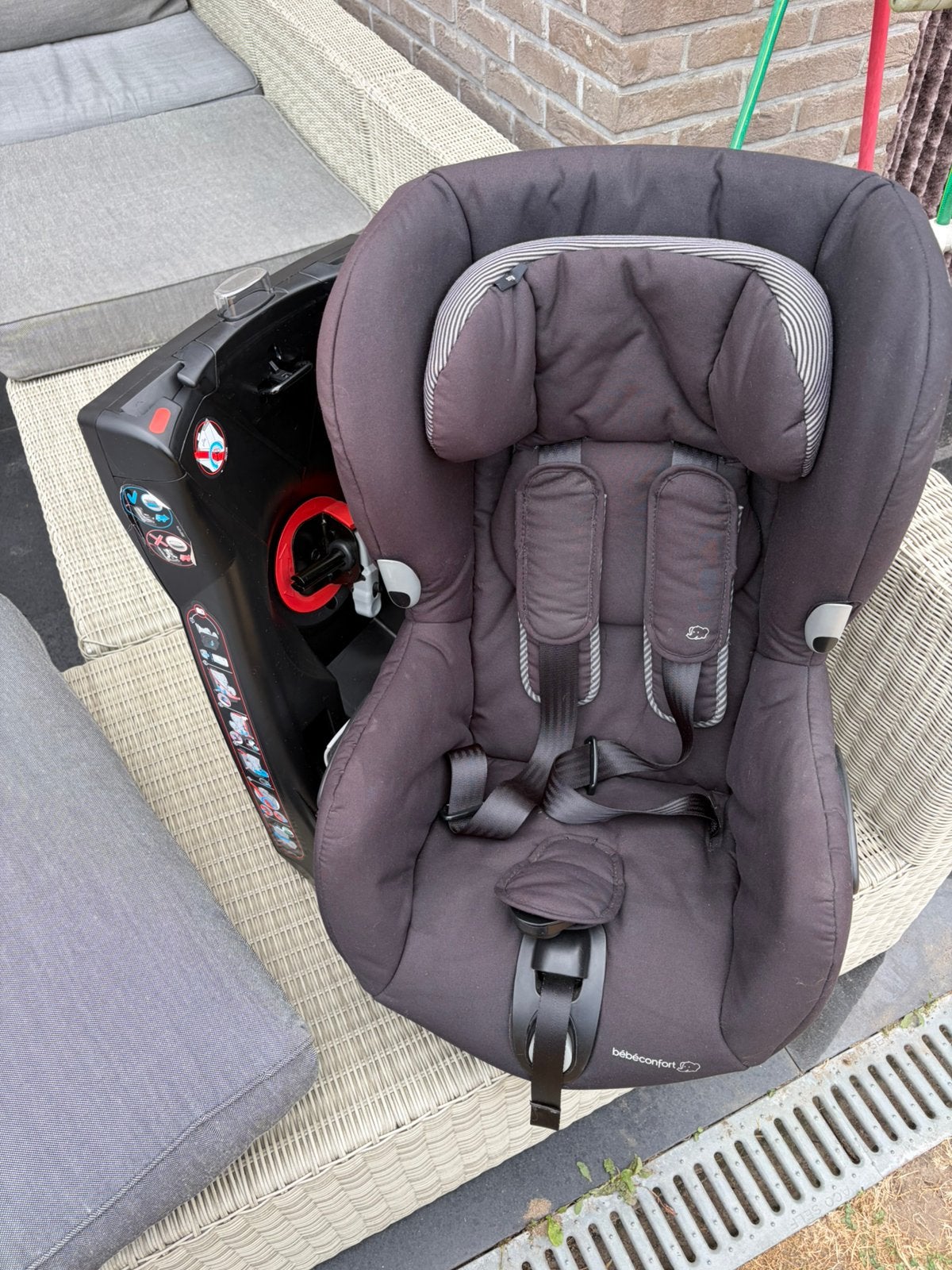 Autostoel bebeconfort, Kinderen en Baby's, Ophalen, Autogordel of Isofix, Gebruikt, 9 t/m 18 kg